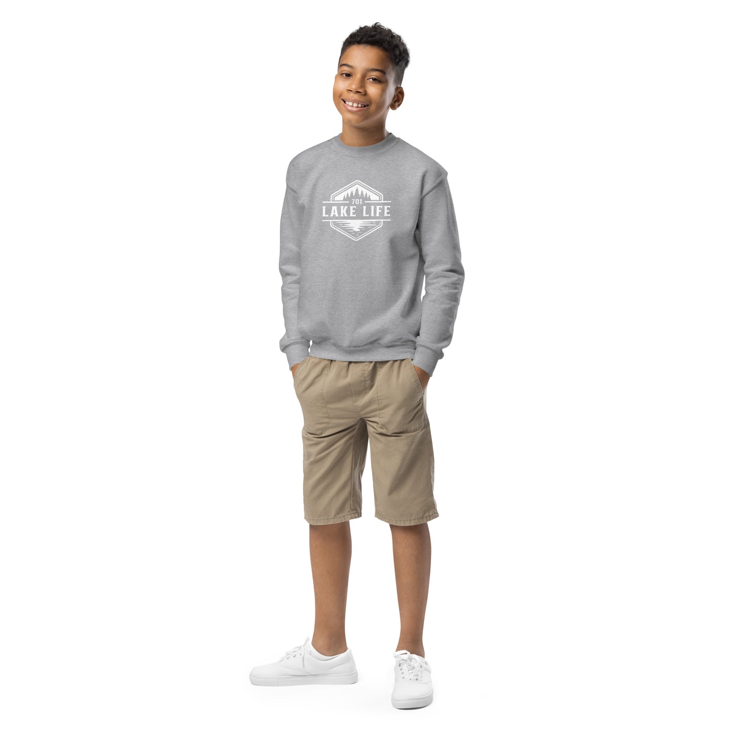 Youth 701 Lake Life Crewneck Sweatshirt